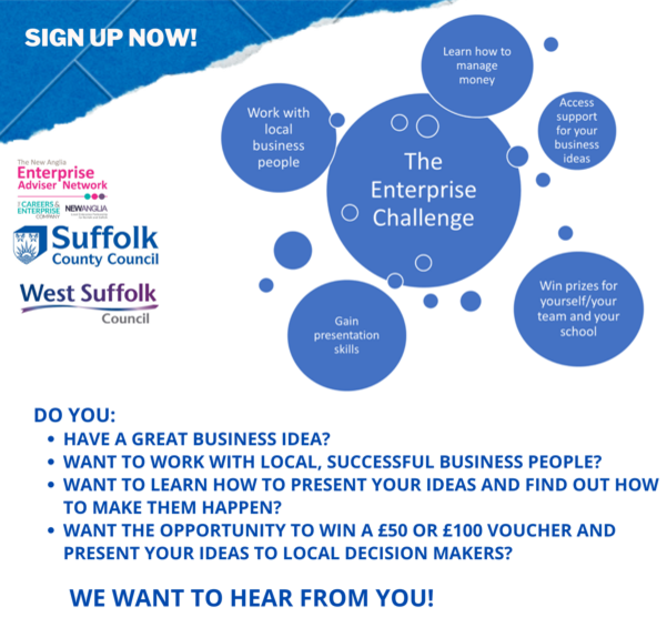 Poster – West Suffolk Schools/youth groups