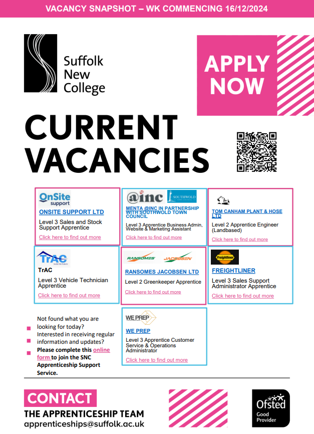 Organisation Image (SNC - Apprenticeship Talent Pool: Vacancy Snapshot 16/12/2024)