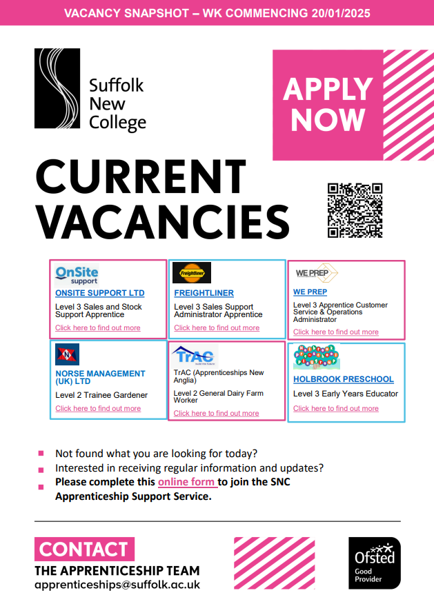 Organisation Image (SNC - Apprenticeship Talent Pool: Vacancy Snapshot 20/01/2024)