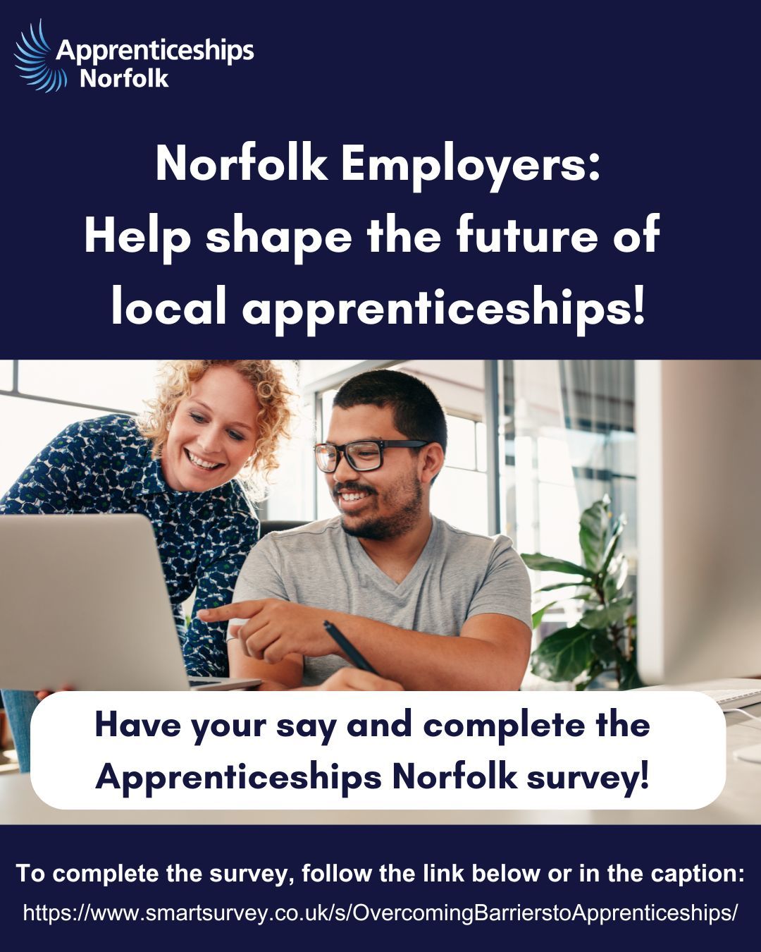 Organisation Image (Apprenticeships Norfolk Survey)