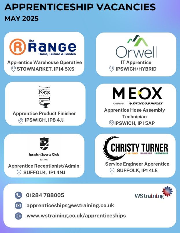 Organisation Image (WS Training: Apprenticeship Vacancies May 2025)