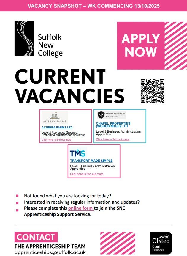 Organisation Image (SNC - Apprenticeship Talent Pool: Vacancy Snapshot 13/10/2025)