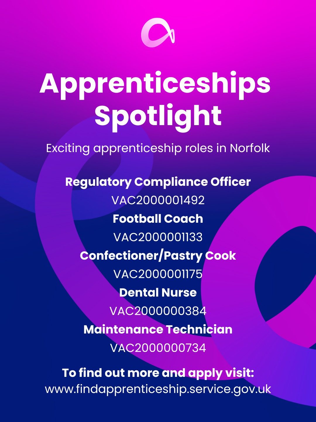 Organisation Image (Apprenticeships Norfolk Spotlight 26/11/2025)
