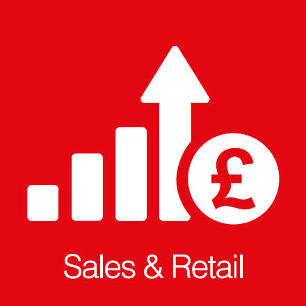 Sales And Retail (Industry Icon: Sales Forecast)