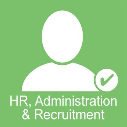 HR, Administration & Recruitment (Industry Icon: Person)