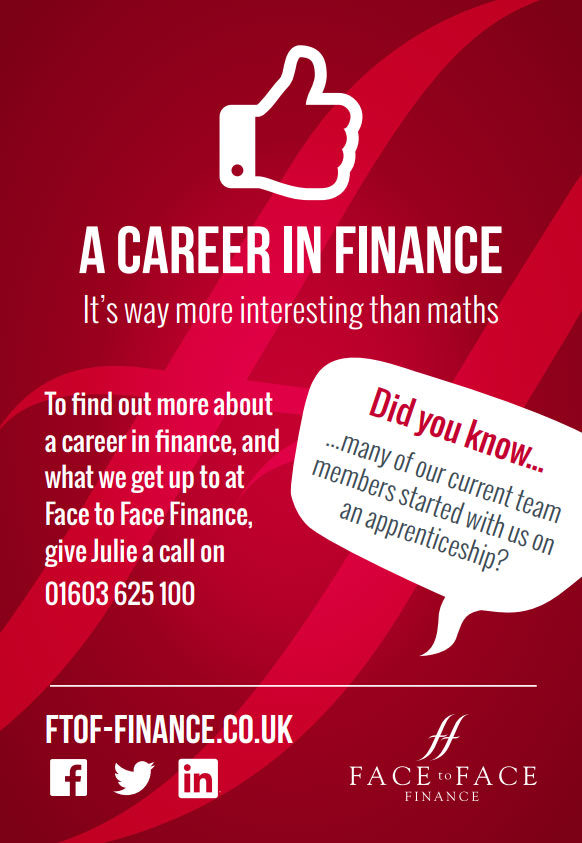 Company Image (Face to Face Finance: Career in Finance Flyer)
