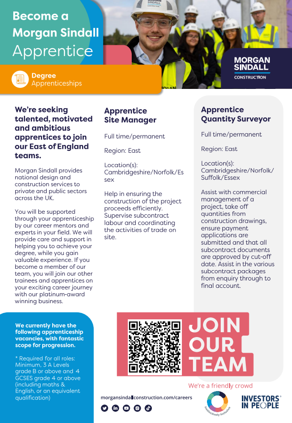 Company Image (Morgan Sindall: Degree Apprenticeships)