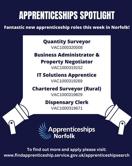 Organisation Image (Apprenticeships Norfolk Spotlight 14/05/2025)
