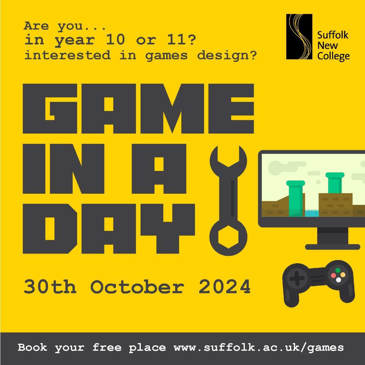 Organisation Image (Suffolk New College: Game in a Day 2024)