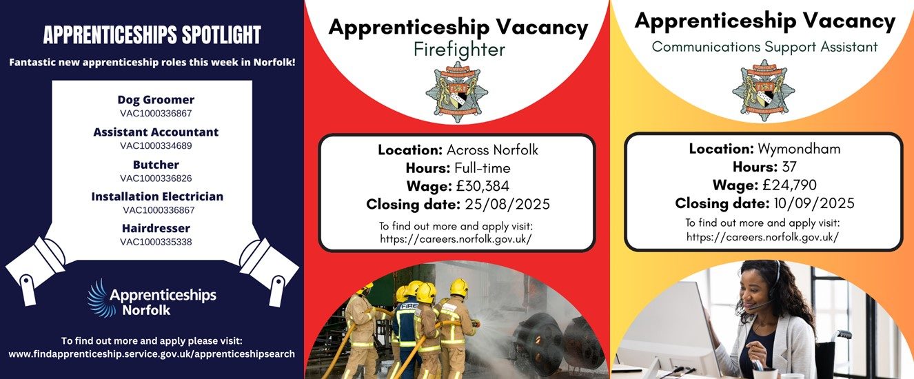 Organisation Image (Apprenticeships Norfolk Sportlight 11/08/2025)