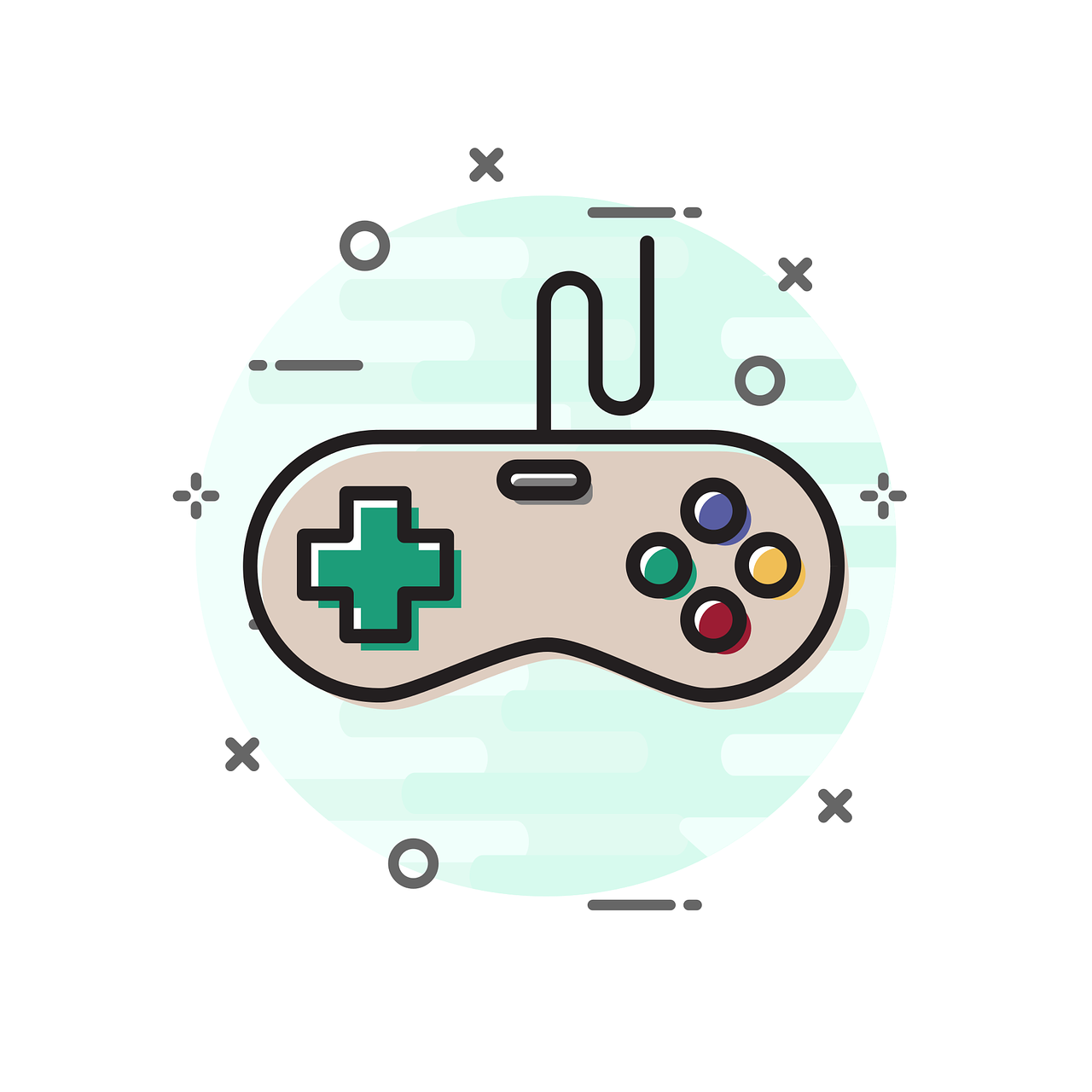 Site Image (Videogame controller, video game, computer game, games)