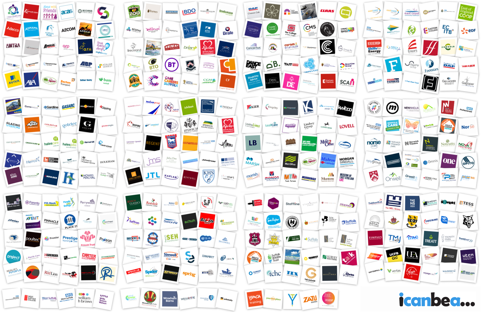 Photo Collage of icanbea... Organisations - up-to-date